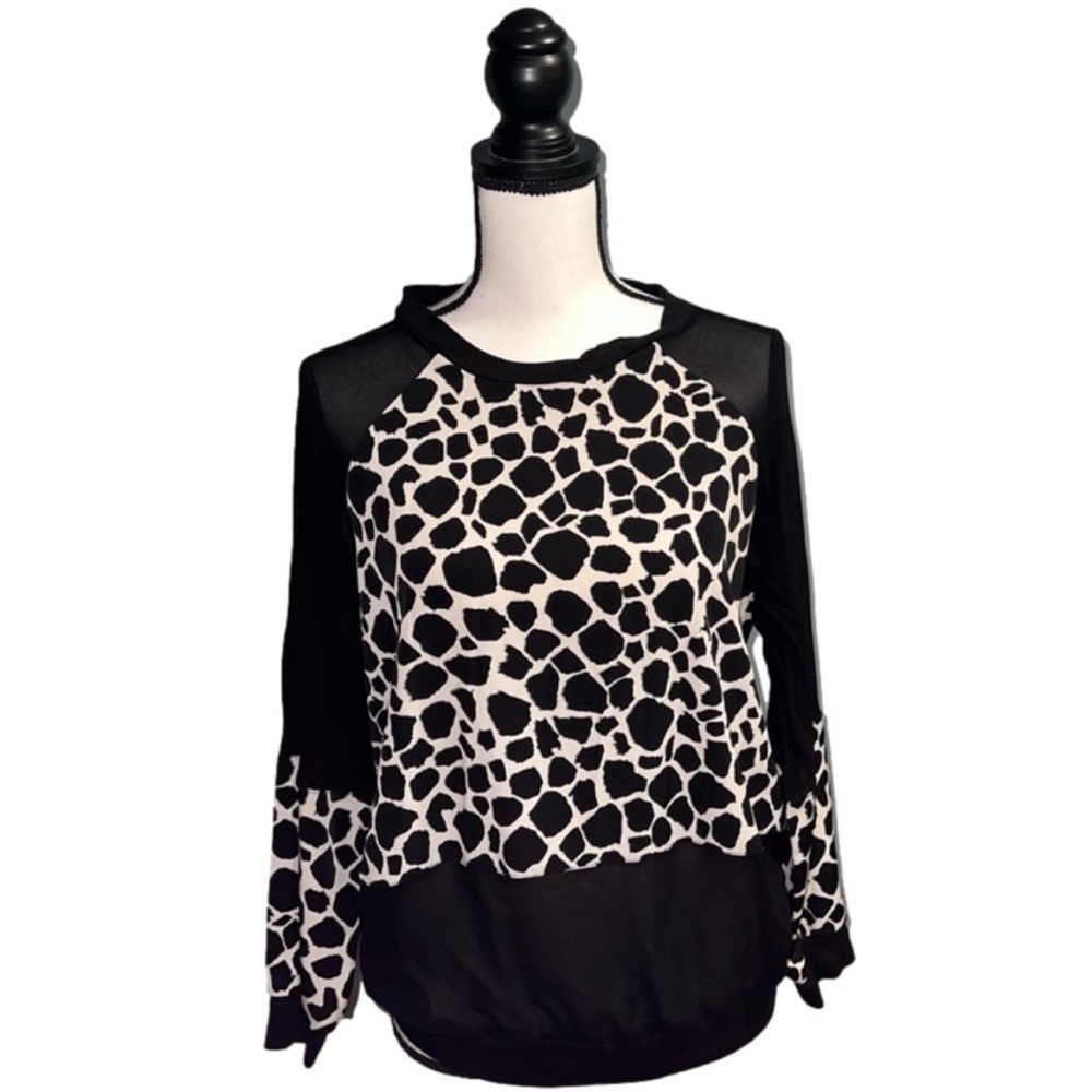 PJK- animal print top